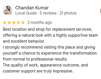 Google Maps review screenshot 1